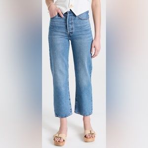 Levi’s Premium Ribcage Straight Ankle Jean
